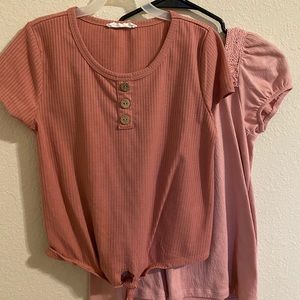 Set of 2 Girls Shirts